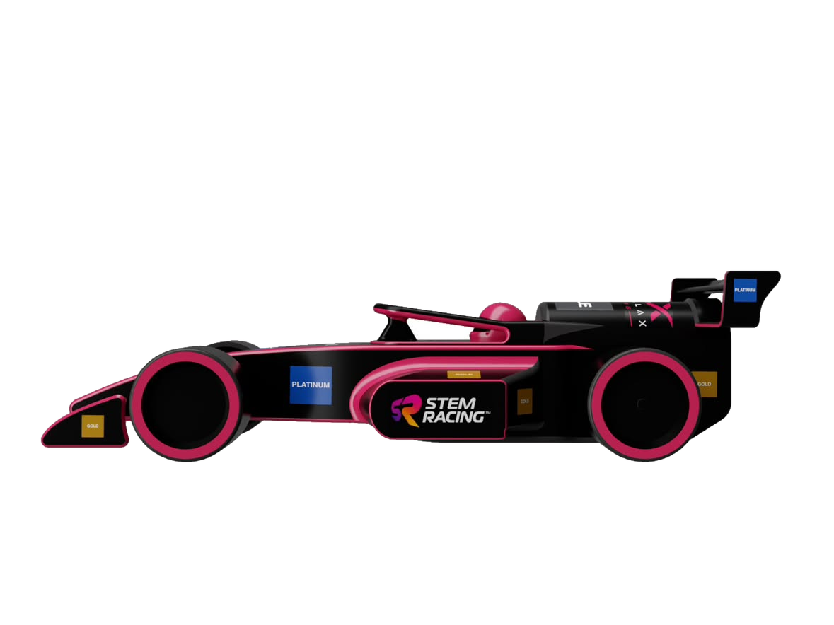 Race car side profile