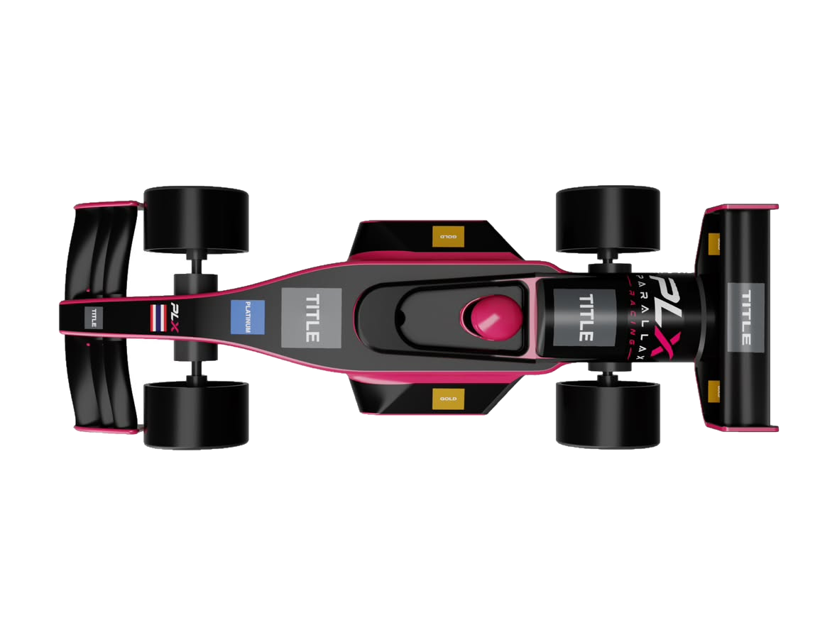 Race car plan view