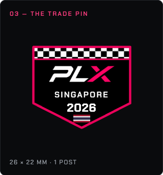 Pin 3: the Singapore 2026 trade pin